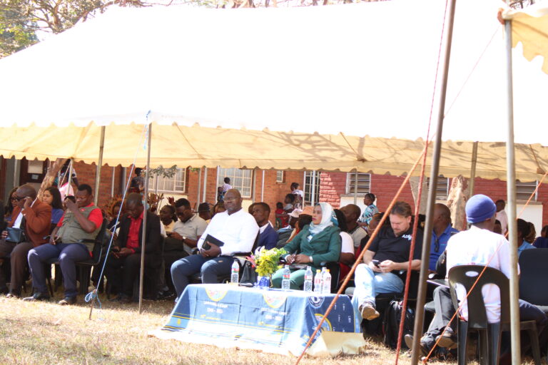 Guest of Honor Honourable Mrs Leah Khadija Chunga.